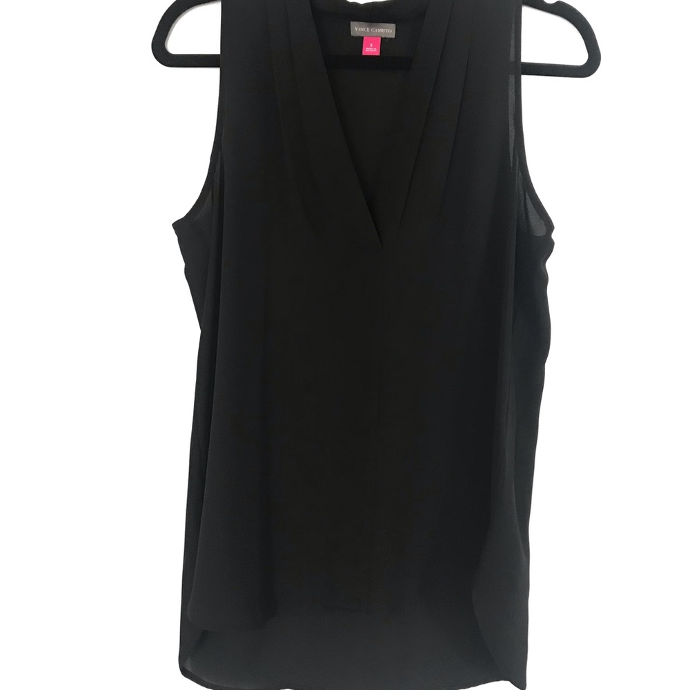 Black Tank Top Blouse